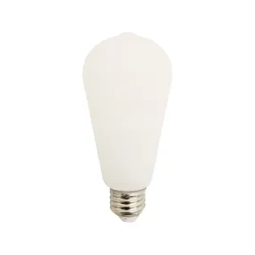 10 Watt Frosted LED Filament Bulb (2700k) - Dimmable & Energy-Efficient | Bicycle Glass Co.