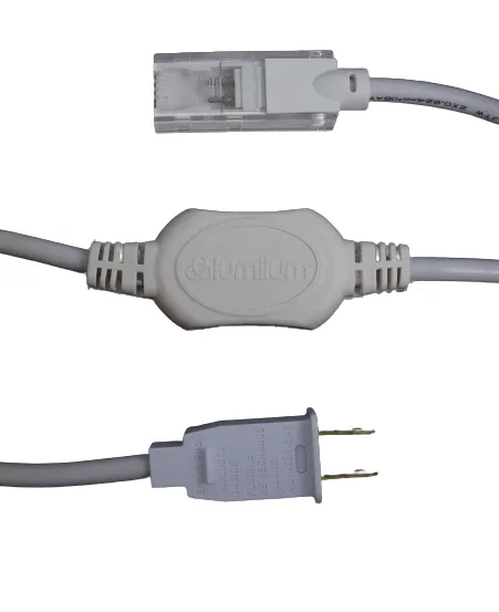 120V COB LED Strips | Power Plug with Rectifier