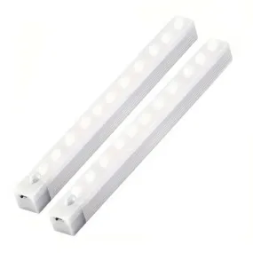 2-Pack: Wireless Motion Sensor 12" LED Light Strip