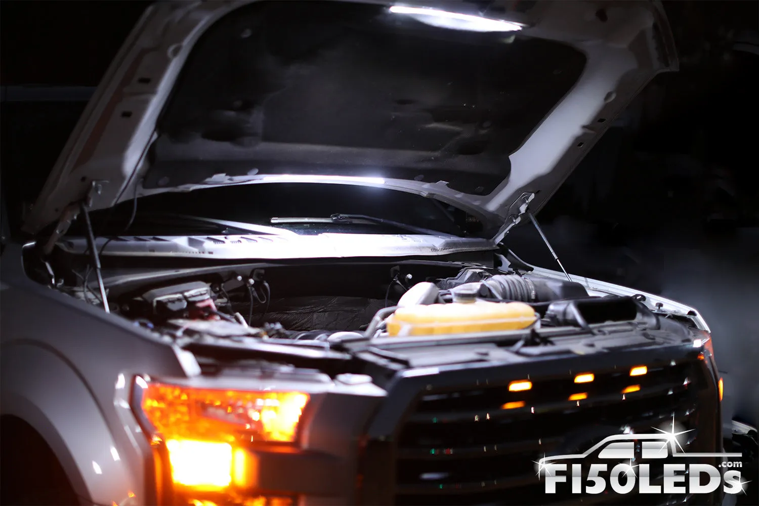 2015 - 2020 LED Automatic Engine Bay Hood Light Kit