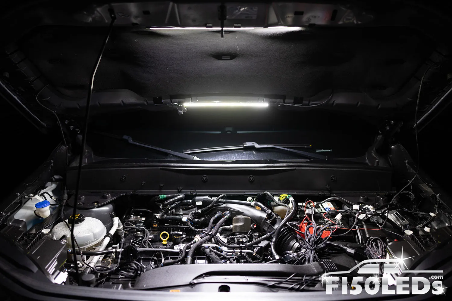 2021-2024 Bronco Sport LED Automatic Engine Bay Hood Light Kit