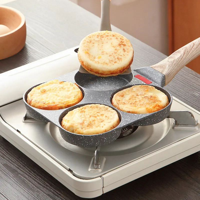 2/4 Holes Non Stick Egg and Steak Frying Pan - Jennyhome