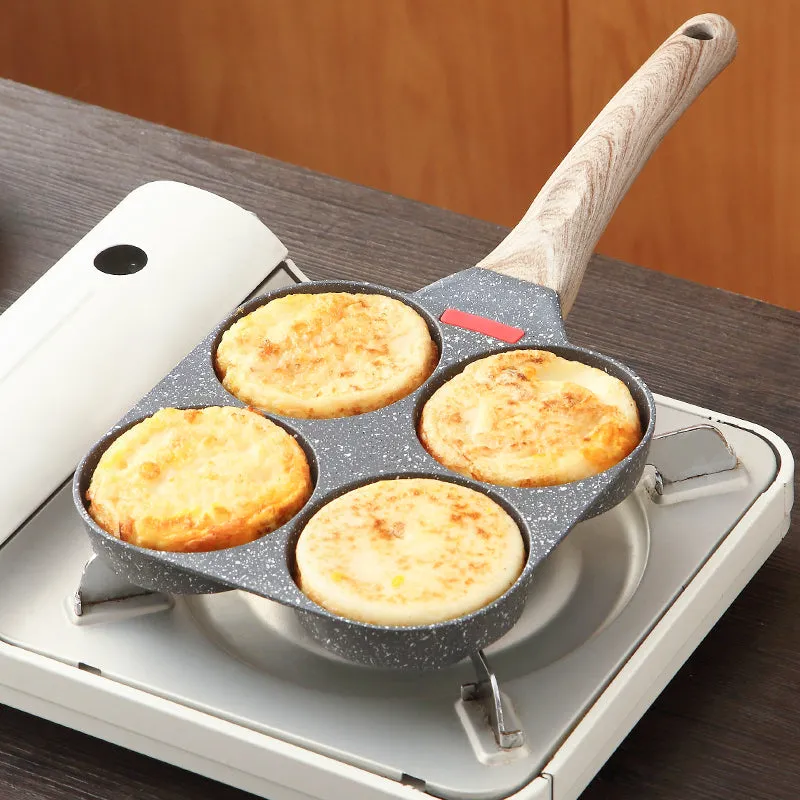 2/4 Holes Non Stick Egg and Steak Frying Pan - Jennyhome