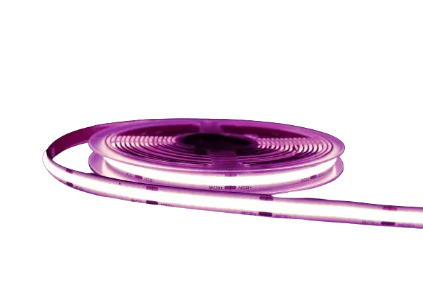 24V COB LED Strip - 16.4ft - Dotless - RGB Color Changing