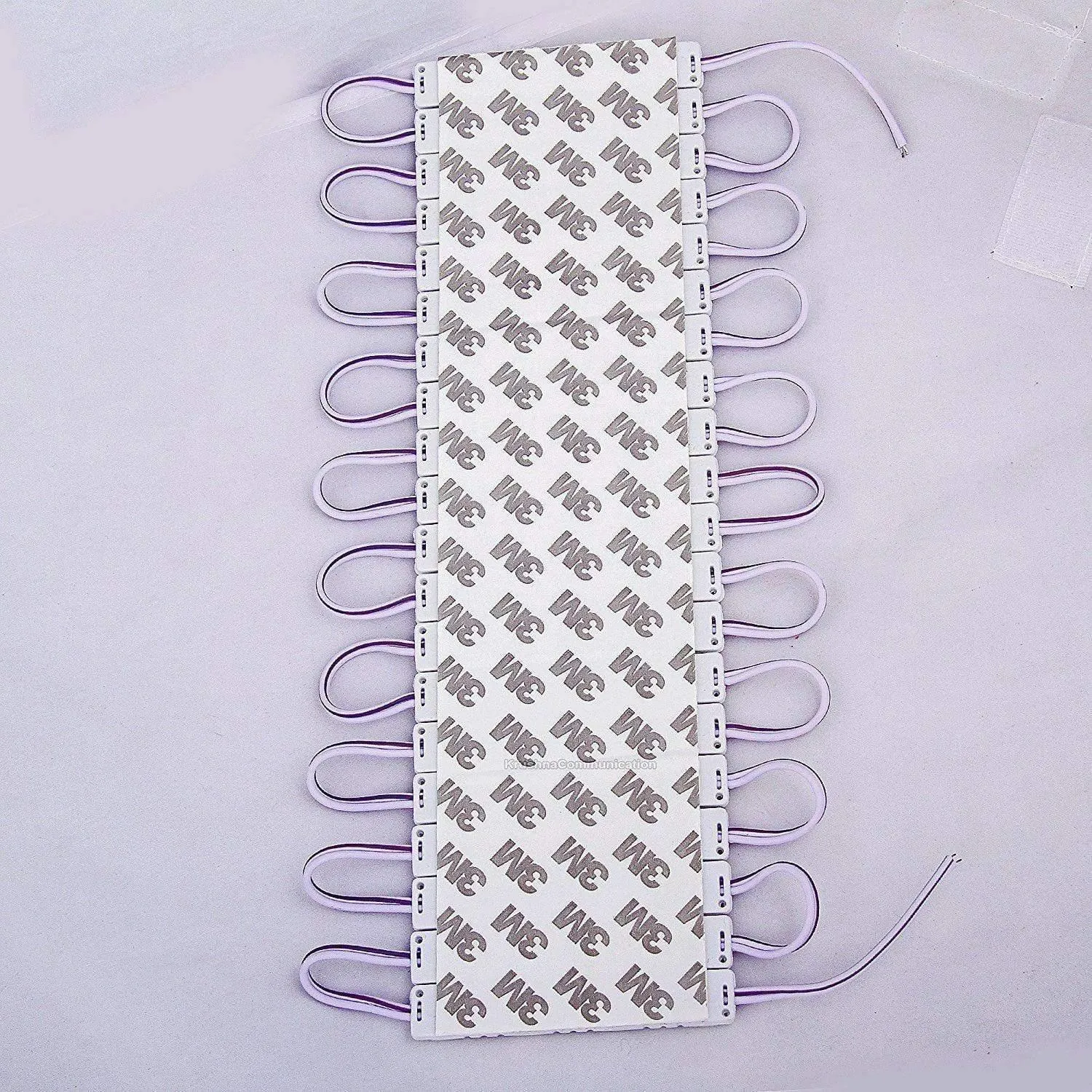 3 LED strips 12V Waterproof 5630/5730 LED SMD Injection module Pink - 20 module