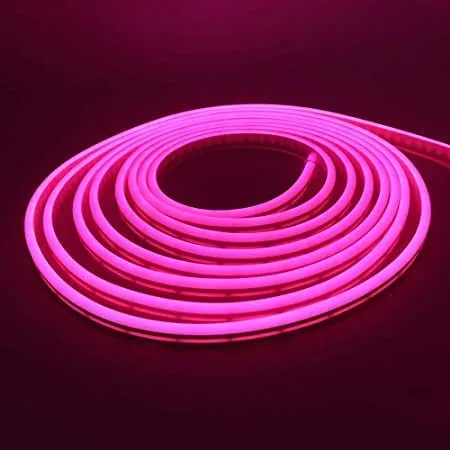 5 Meter LED Neon Light Rope, Waterproof Outdoor Flexible Strip Light with Adapter for Diwali,Christmas,Home Decoration