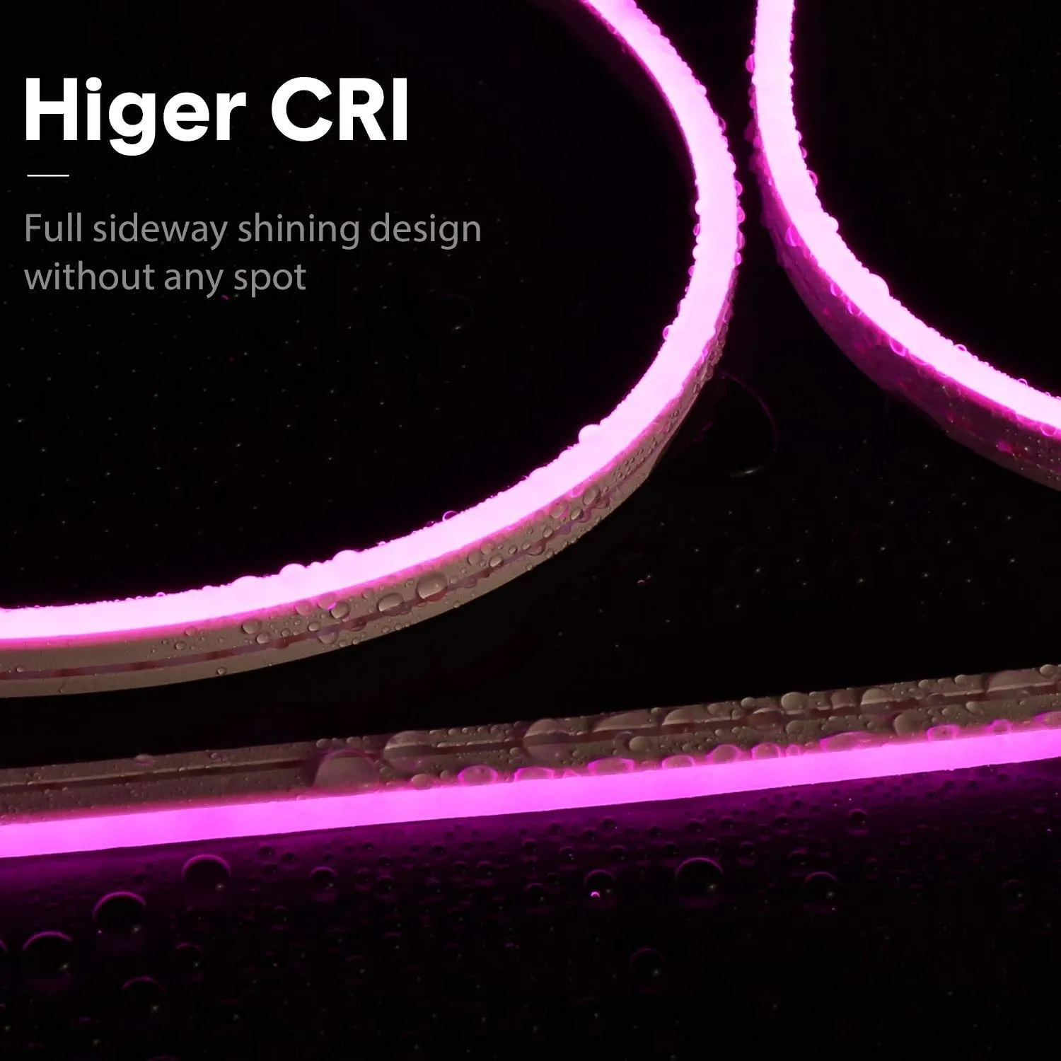 5 Meter LED Neon Light Rope, Waterproof Outdoor Flexible Strip Light with Adapter for Diwali,Christmas,Home Decoration