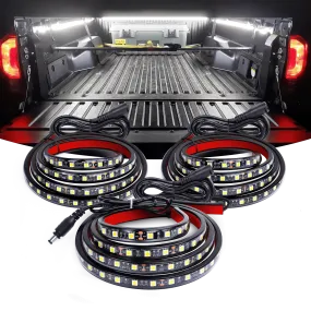 60 Inch 270Leds LED Bed Light Strip 3PCS