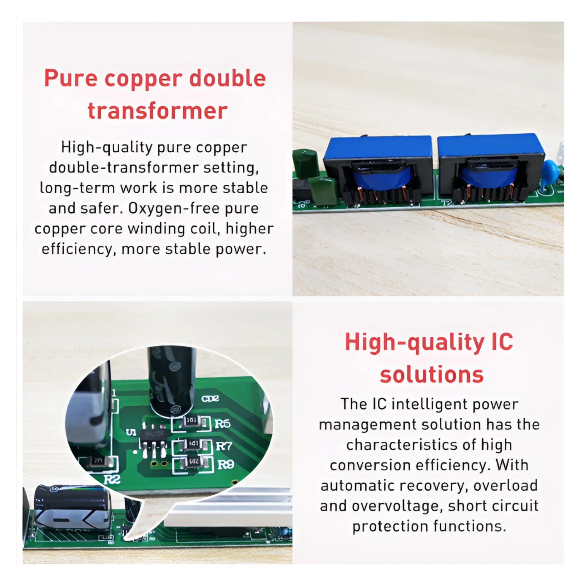 72W 12V 6A LED Ultra-Thin Power Supply – Compact, High-Efficiency Adapter AB-E803