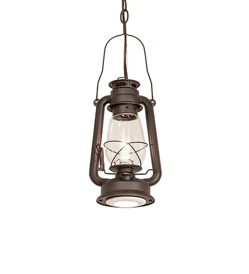 7" Wide Miners Lantern Mini Pendant