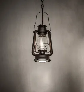 7" Wide Miners Lantern Mini Pendant