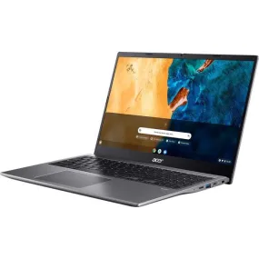 Acer Chromebook 515 Cb515-1W Cb515-1W-393L 15.6" Chromebook - Full Hd - 1920 X 1080 - Intel Core I3 11Th Gen I3-1115G4 Dual-Core (2 Core) 3 Ghz - 8 Gb Total Ram - 128 Gb Ssd