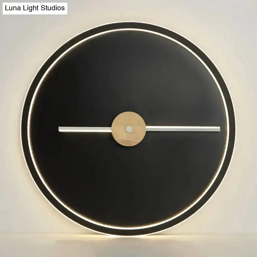 Acrylic LED Bedroom Flush Mount Lamp