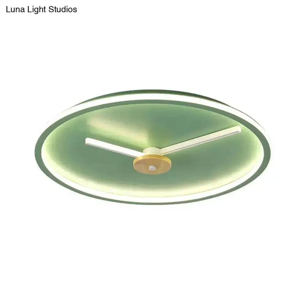 Acrylic LED Bedroom Flush Mount Lamp