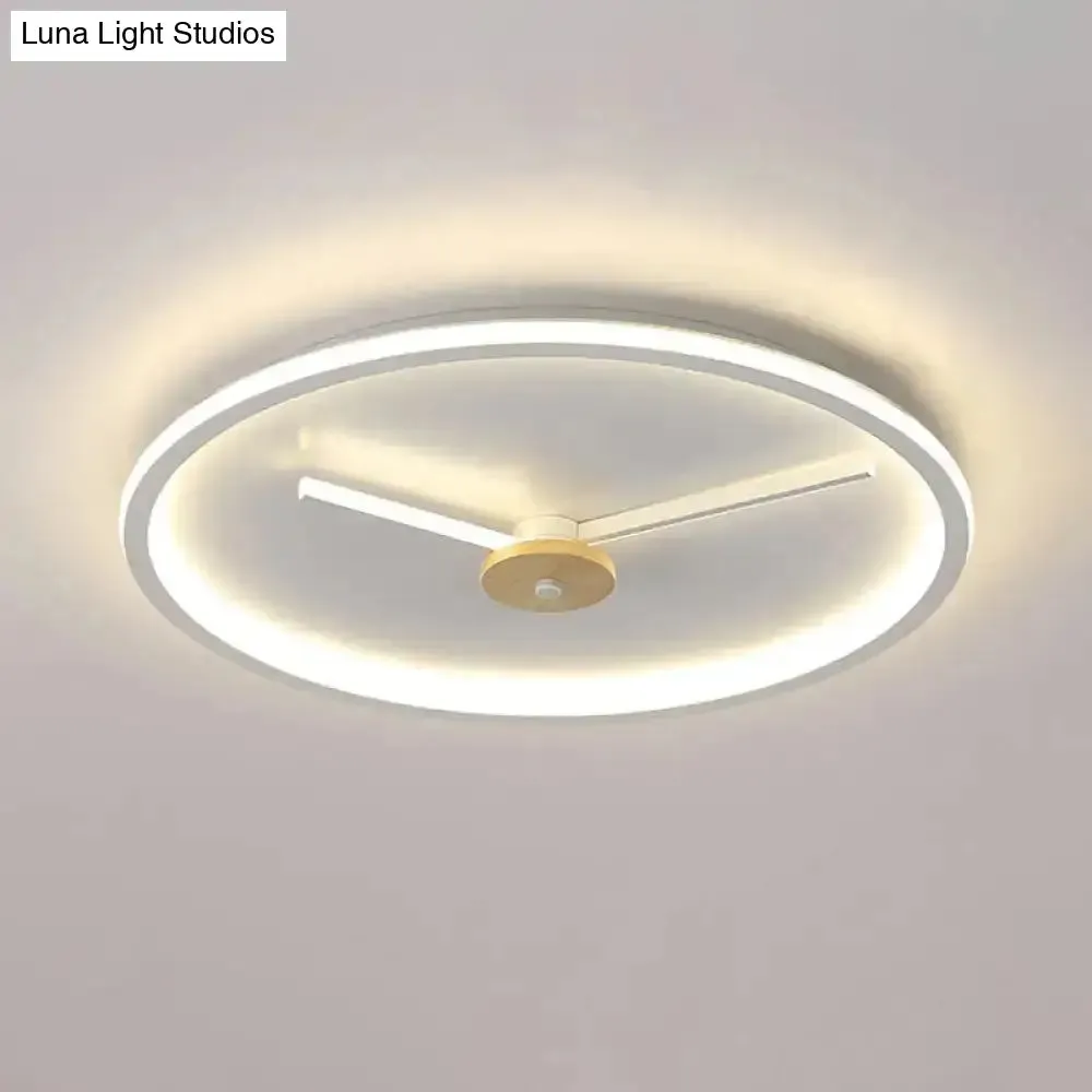Acrylic LED Bedroom Flush Mount Lamp