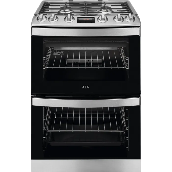AEG CGB6130ACM Gas Cooker with Double Oven