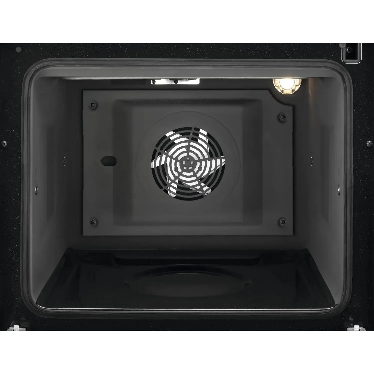 AEG CIB6742ACB Double Oven Cooker with Induction Hob - Black