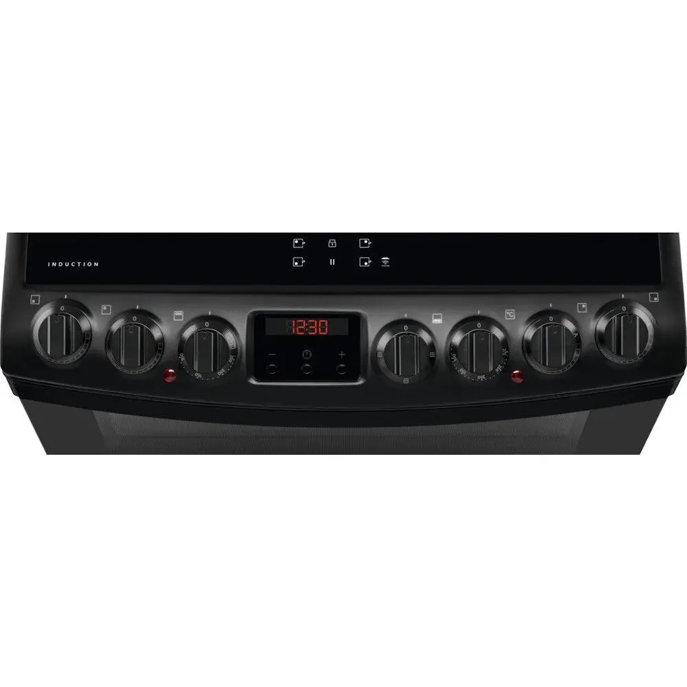 AEG CIB6742MCB Double Oven Cooker with Induction Hob - Matt Black