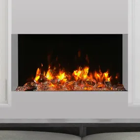Amantii 30-in TruView Slim Linear Electric Fireplace