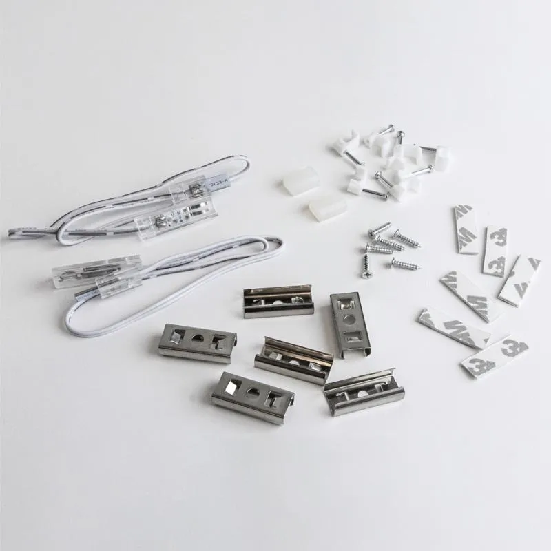 Amerelle 12 in. L White Plug-In LED Strip Light