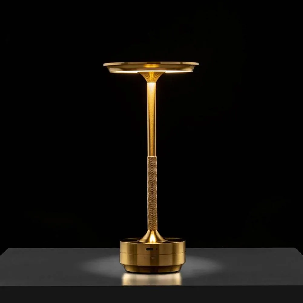 ANKUR UNPLUGGED VINTAGE RAY WIRELESS RECHARGABLE TABLE LAMP