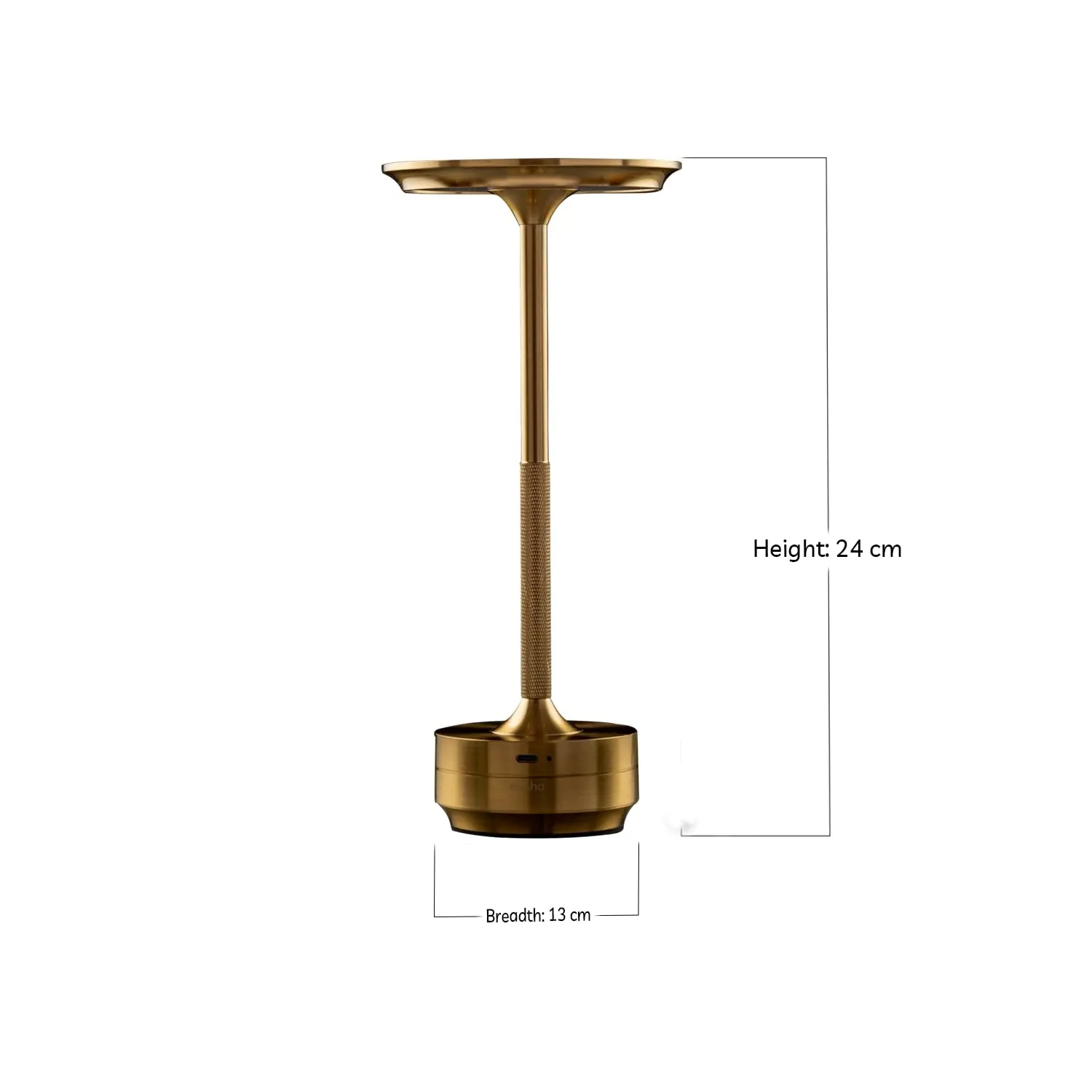ANKUR UNPLUGGED VINTAGE RAY WIRELESS RECHARGABLE TABLE LAMP