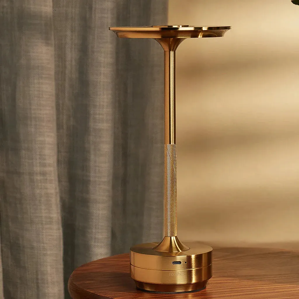 ANKUR UNPLUGGED VINTAGE RAY WIRELESS RECHARGABLE TABLE LAMP