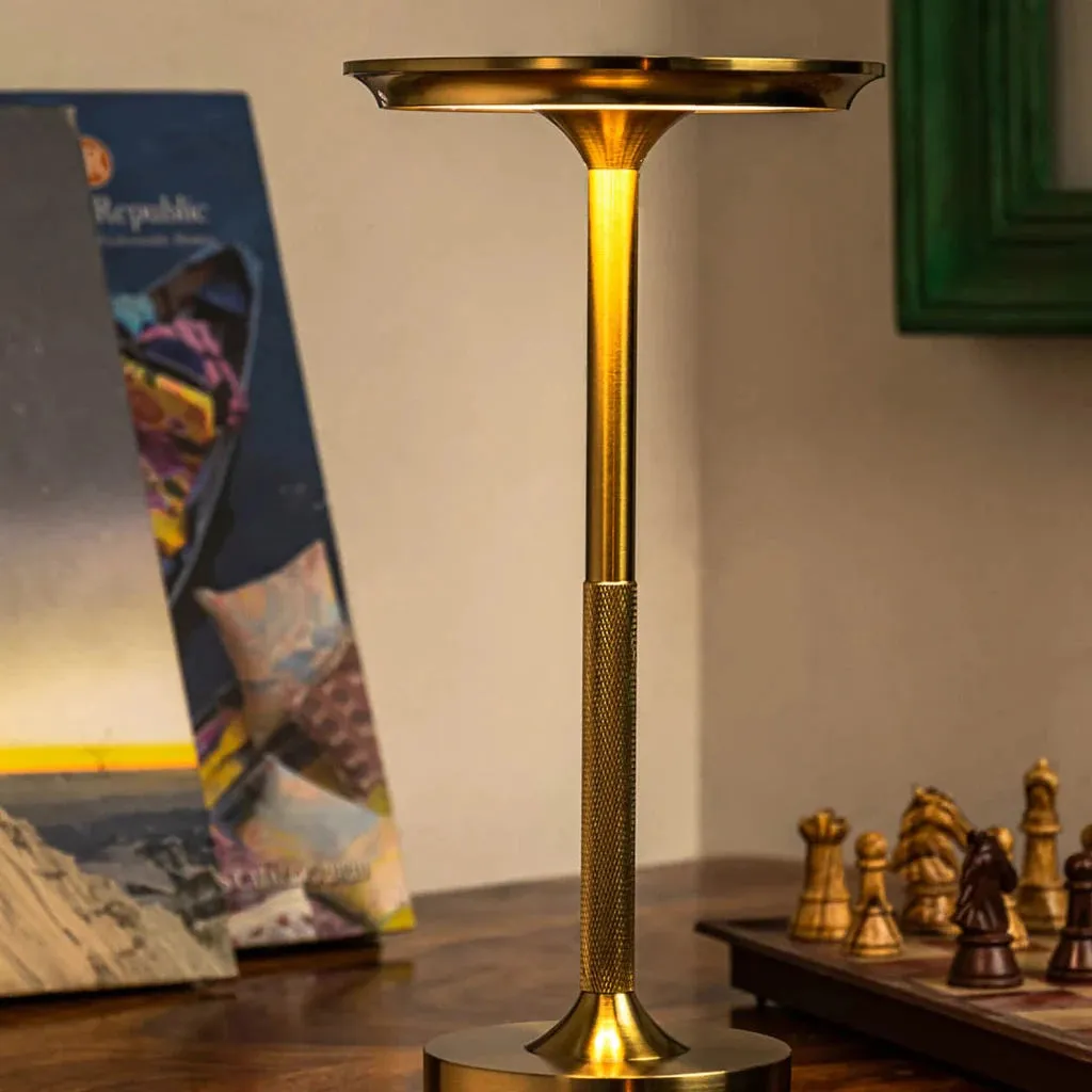 ANKUR UNPLUGGED VINTAGE RAY WIRELESS RECHARGABLE TABLE LAMP