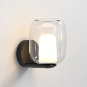 Astro 1450002 Aquina 1 Light Bathroom Wall Light Matt Black