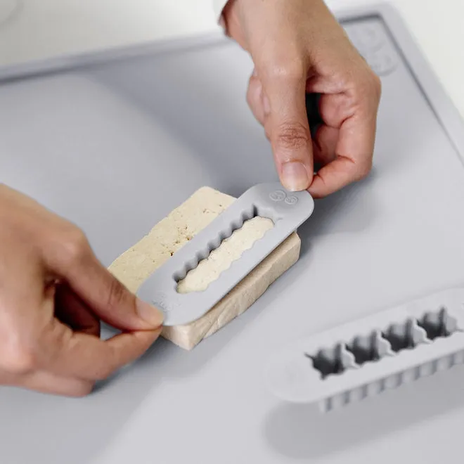 Baby-Lead Weaning Food Cutters - Pewter