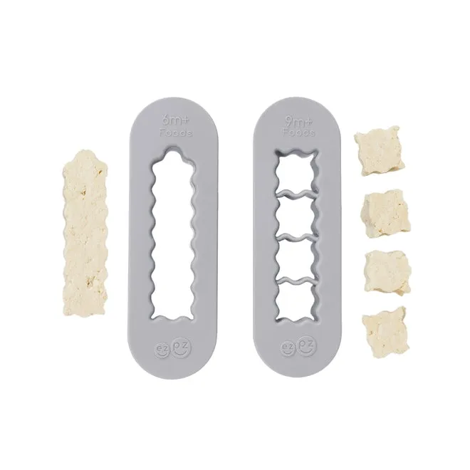 Baby-Lead Weaning Food Cutters - Pewter