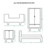 BEDROOM FOR SEBRA DOLL HOUSE