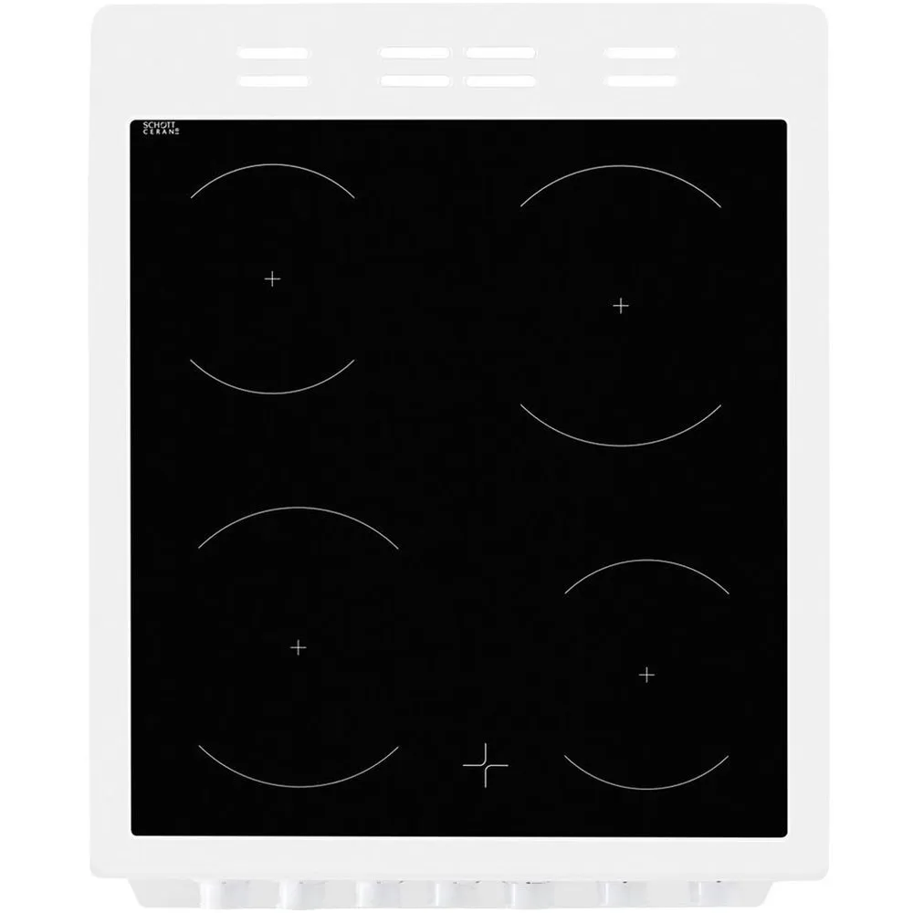 Beko EDVC503W 50cm Electric Double Oven with Ceramic Hob - White