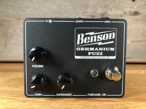 Benson Temperature Controlled Germanium Fuzz - Black