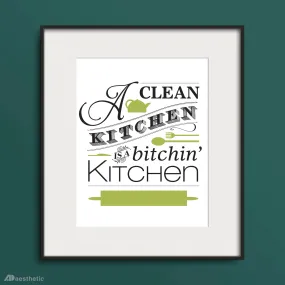 Bitchin' Kitchen Poster