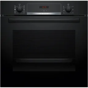 Bosch 71L Built-In Electric Single Oven - Black | HQA534BB3B