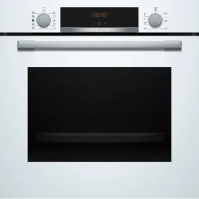 Bosch 71L Built-In Electric Single Oven - White | HQA534BW3B