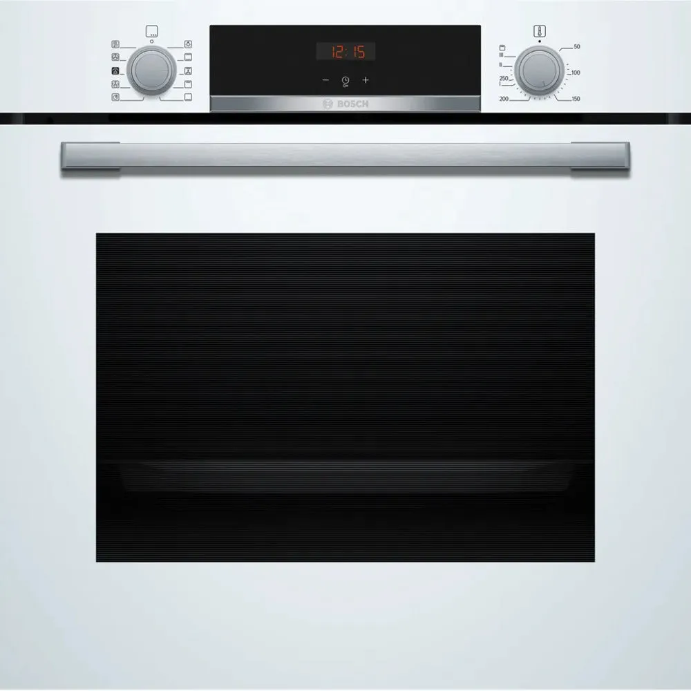 Bosch 71L Built-In Electric Single Oven - White | HQA534BW3B