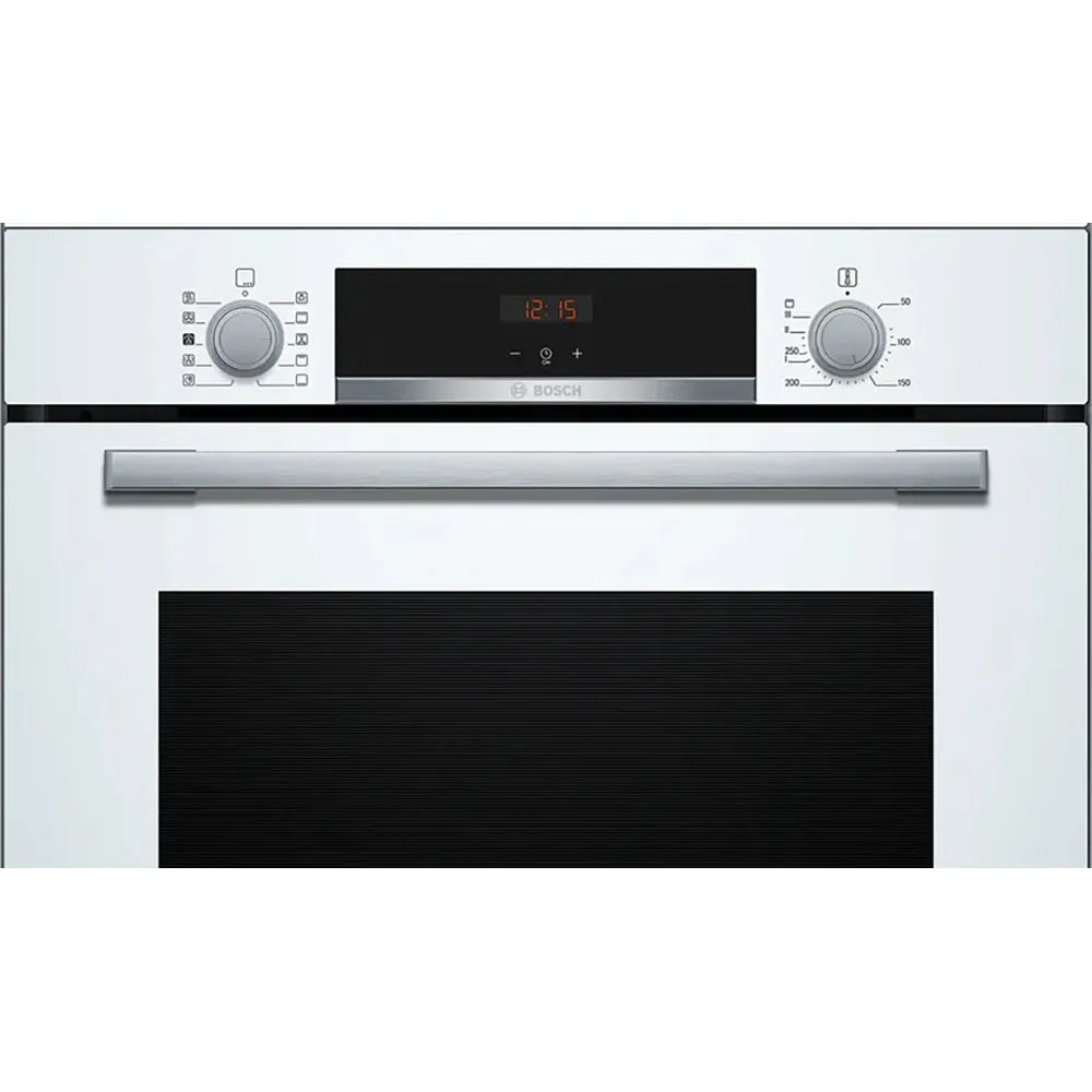 Bosch 71L Built-In Electric Single Oven - White | HQA534BW3B