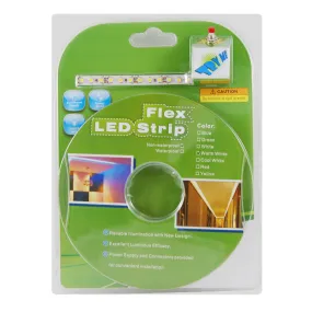 BulbAmerica 5 Meter Warm White 600 LED 3528SMD LED Strip Plug & Play KIT