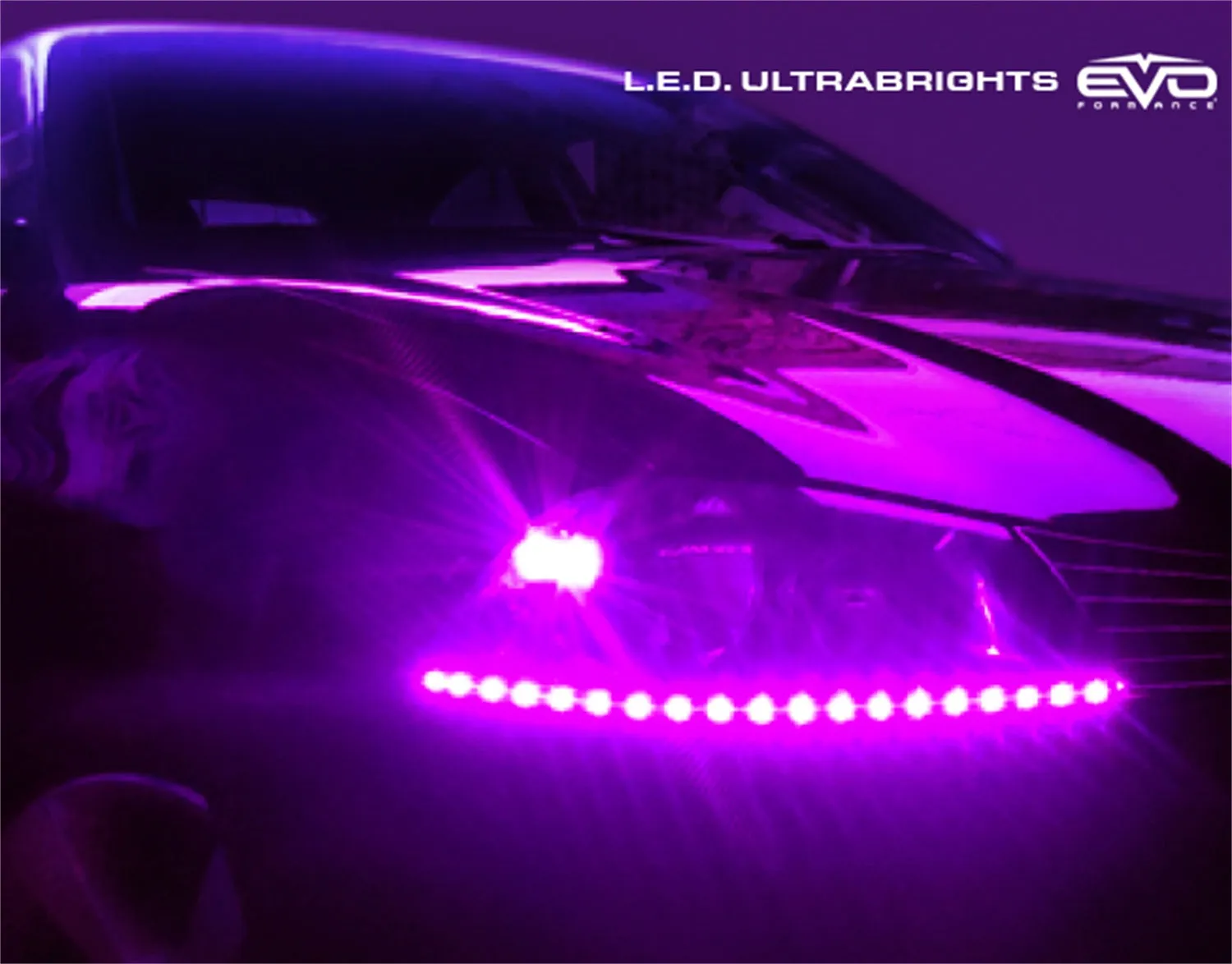 Cipa USA 93274 EVO Formance Black LED Ultrabrights under Car Light Strips