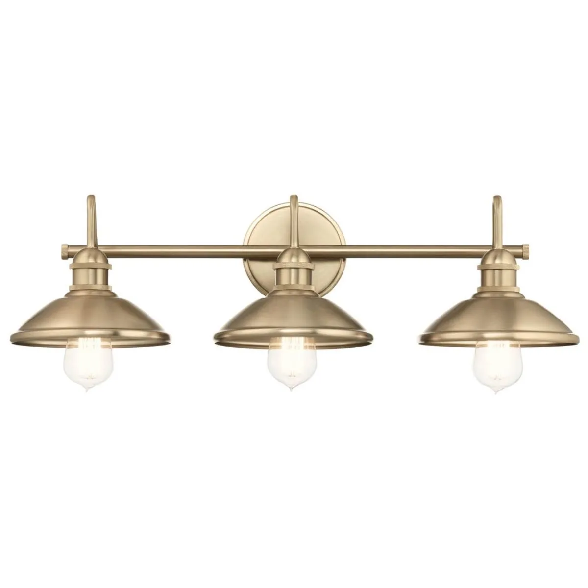Clyde 26 in. 3 Lights Vanity Light Bronze finish