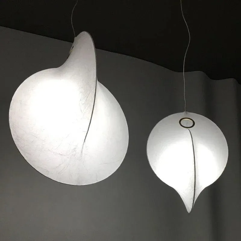 Cocoon Ceiling Lights, Silk Chandelier