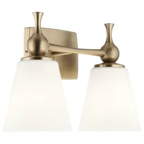 Cosabella 15 in. 2 Lights Vanity Light Bronze finish