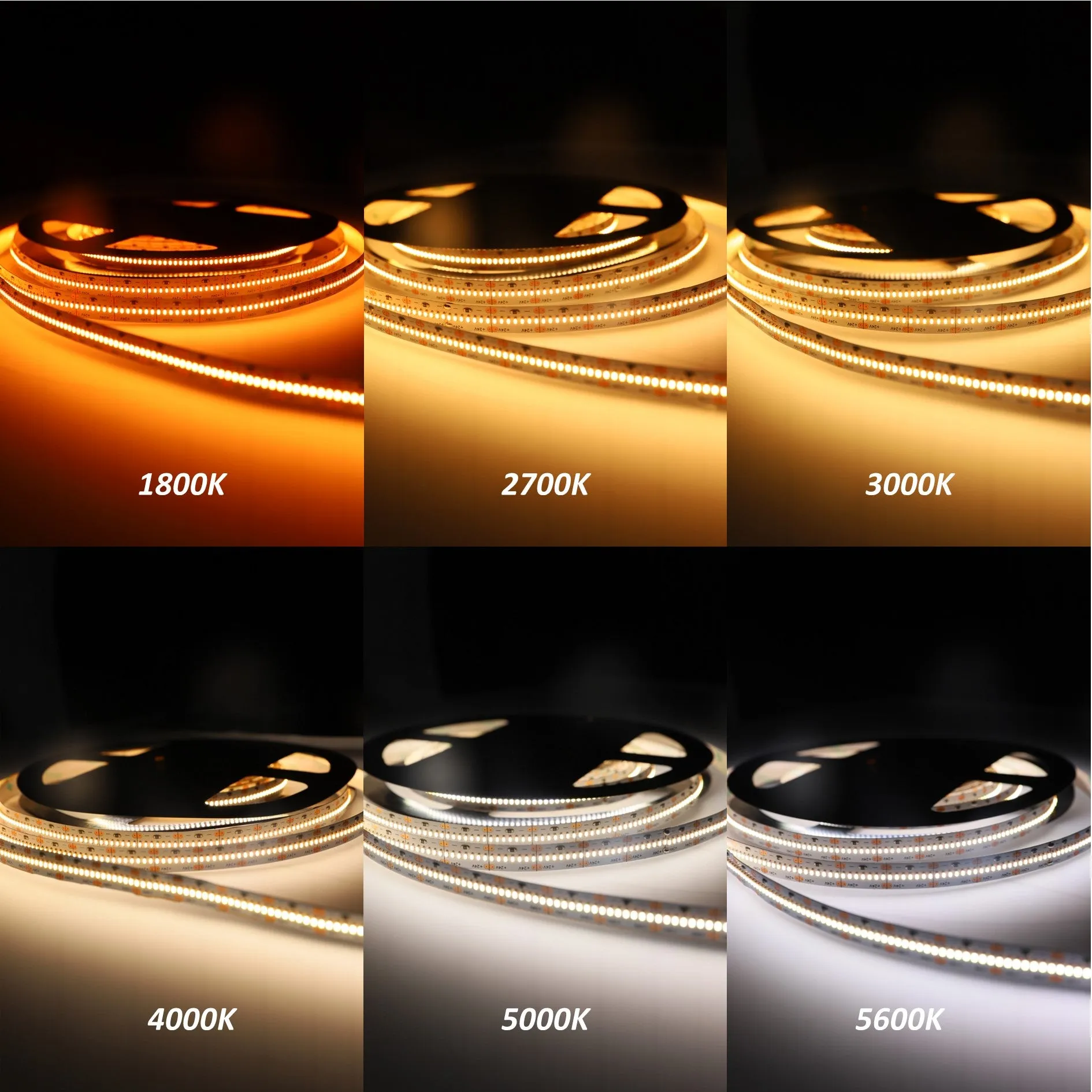 CRI-MAX™ CRI 95  High Brightness LED Flexible Strip 4000K 5000K - 420 LEDs/m - 5m/Reel