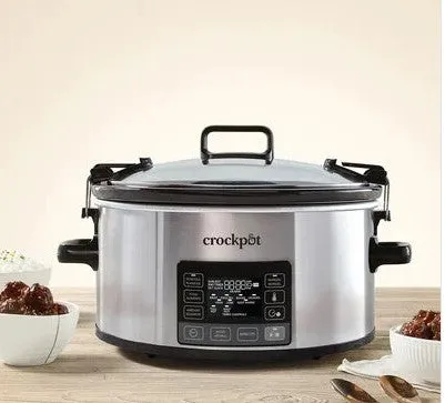 CROCK-POT 7-Qt Programmable MyTime Slow Cooker - Refurbished with Home Essentials Warranty - CPSCVTS70