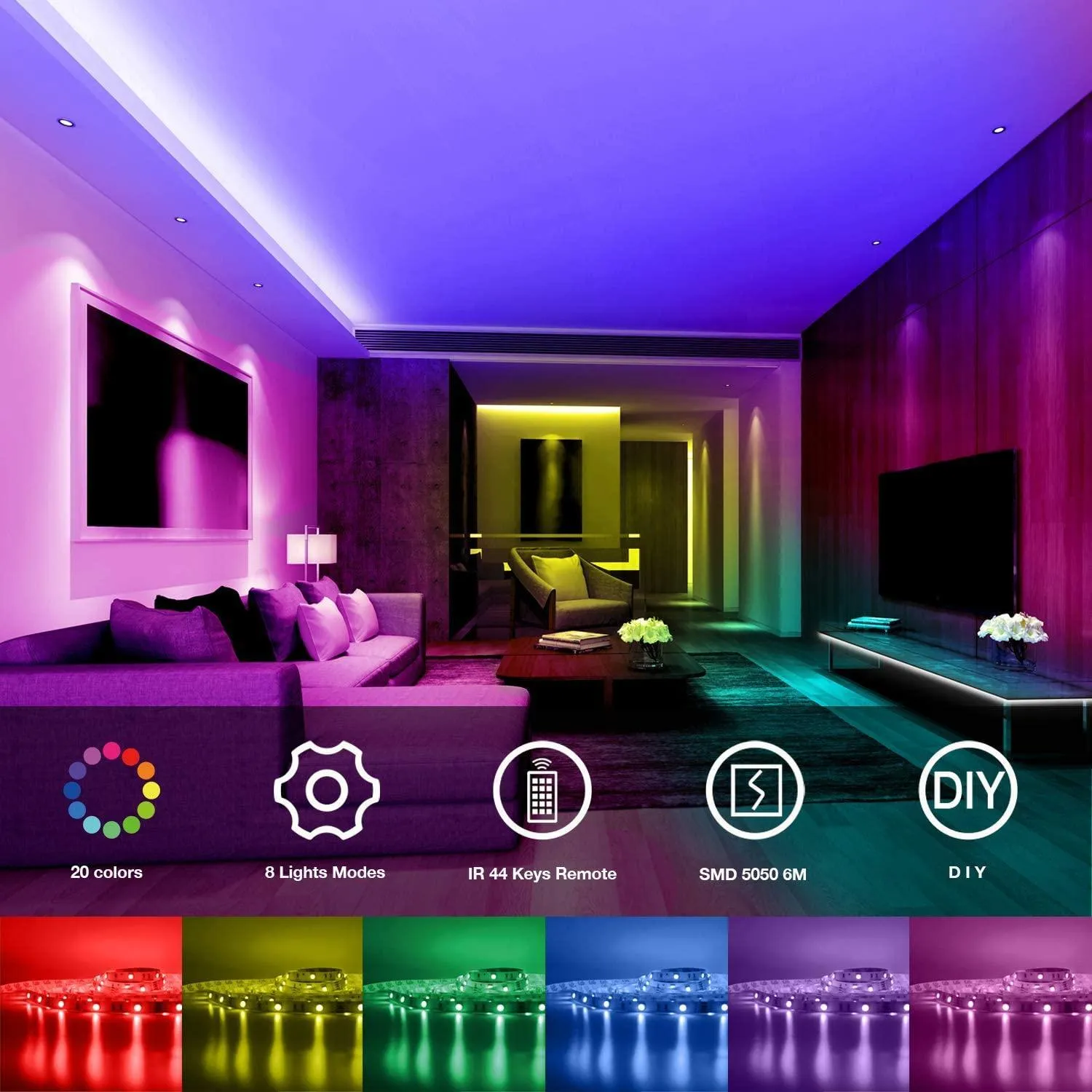 Daybetter IR LED Strip Lights 20/40ft