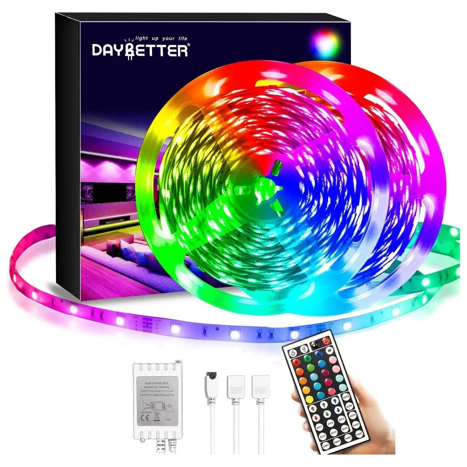 Daybetter IR LED Strip Lights 20/40ft