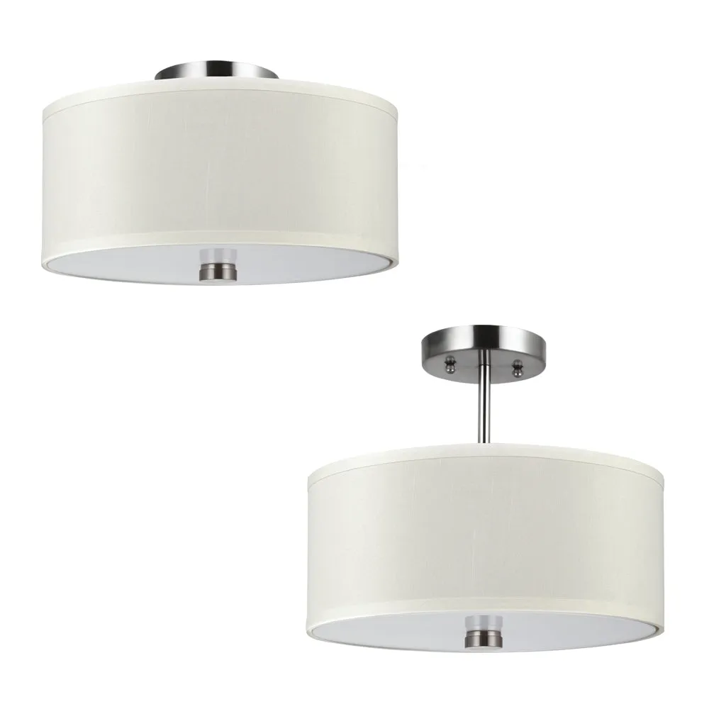 Dayna Shade Pendant Flush Mount