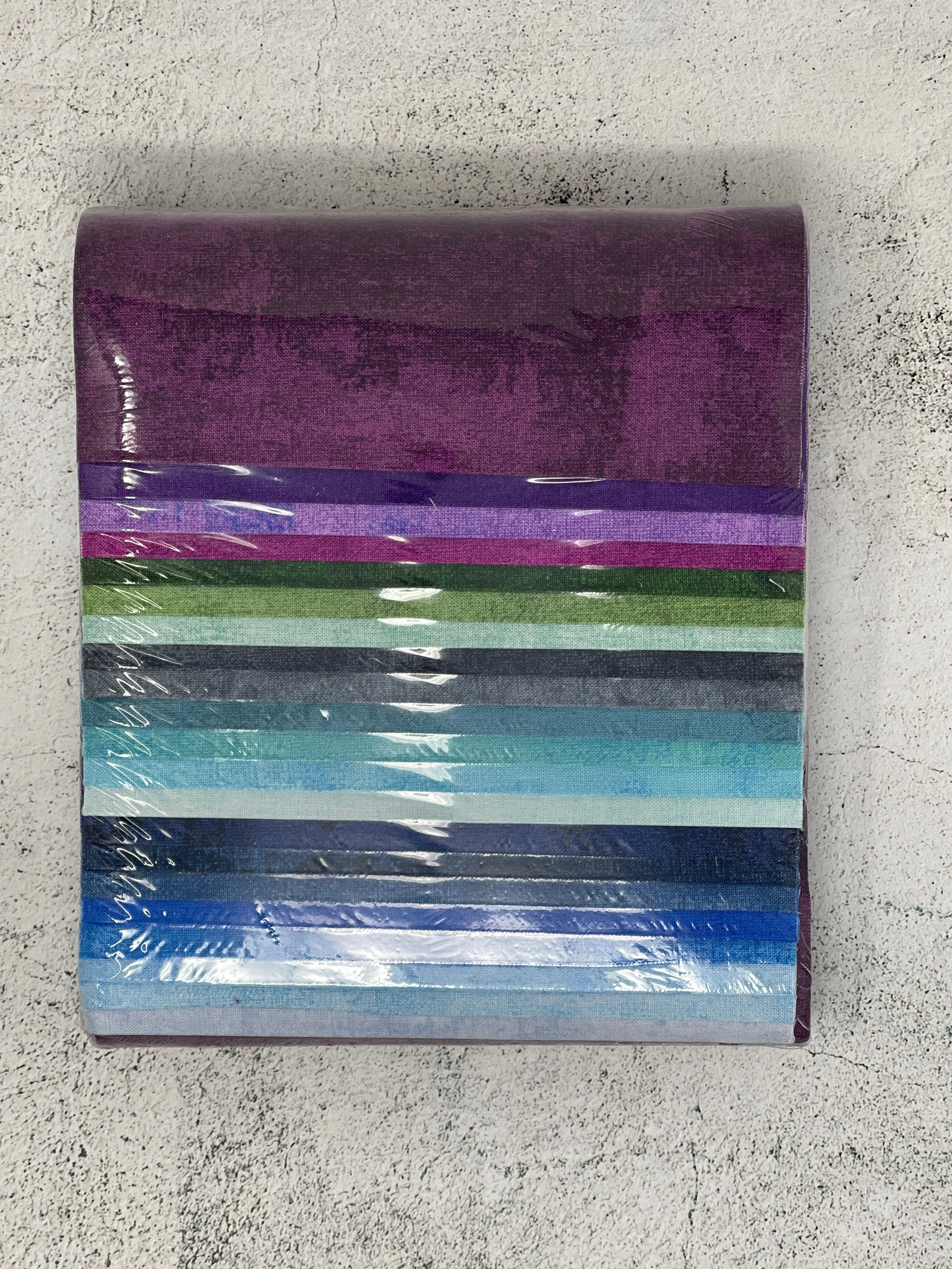 Dry Brush "Cool" Vegas Strips 21pc - 6.5" Strips